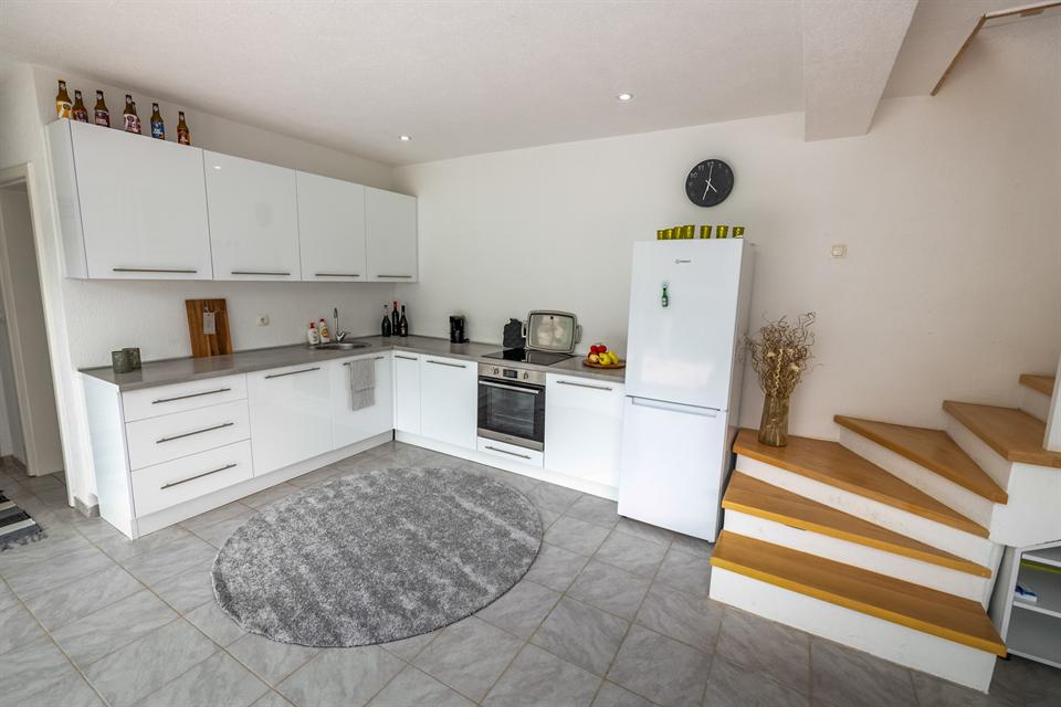 Fully equipped kitchen at Happyland